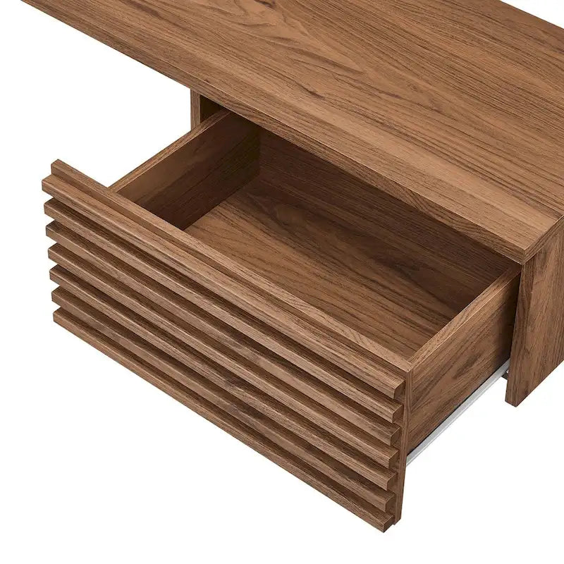 Hoekbureau voor wandmontage