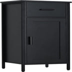 Smalle vloerkast met 1 deur en 1 lade - 11,8D x 13,8B x 31,5H