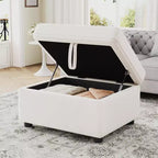 26.6 Movable Storage Ottoman