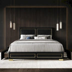 Jasper Full Upholstered Storage Platform Bed