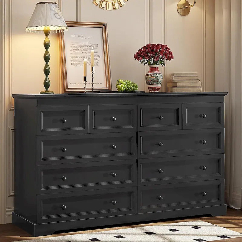 Ladekast met 10 lades 55 Grote lades Houten dressoirs & ladekasten