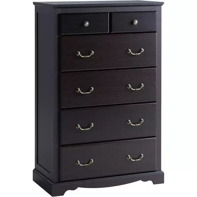 AMERLIFE Ladekast, landelijke commode met vintage metalen handgreep