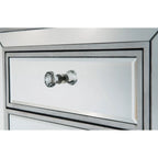 Reflexion Collection Rosa 18-inch Wide Mirrored 1-drawer Nightstand