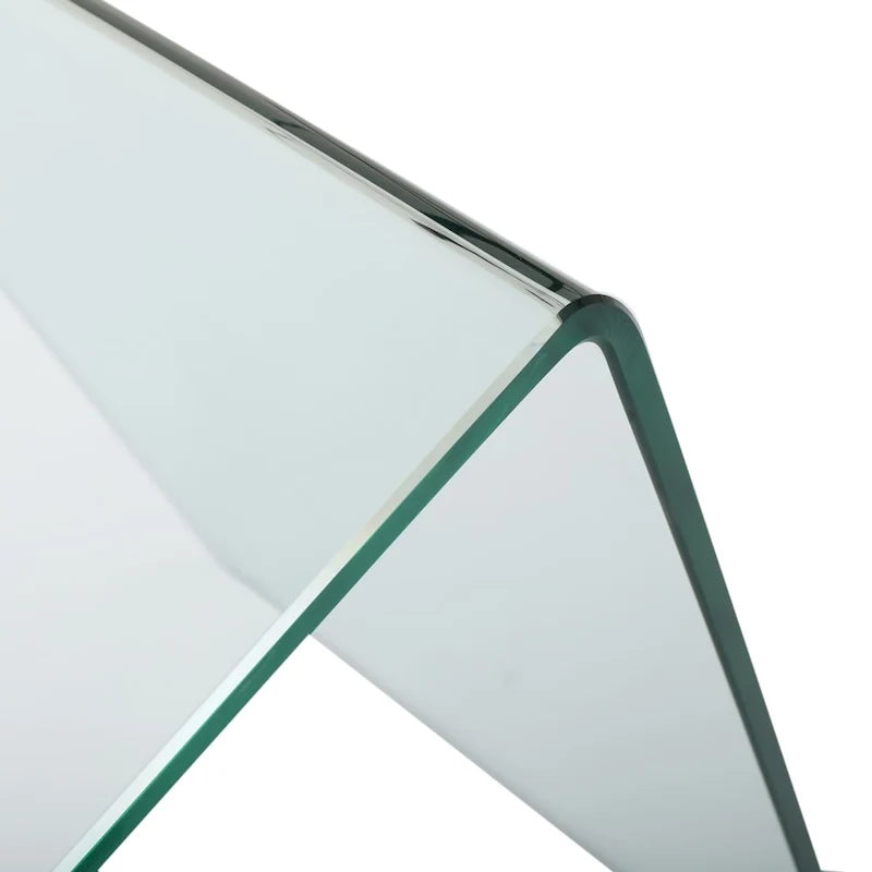 Ramona Tempered Glass Office Desk by Christopher Knight Home