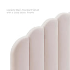 Veronique Twin Performance Velvet Headboard