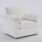 33 Corduroy Swivel Single Sofa Chair