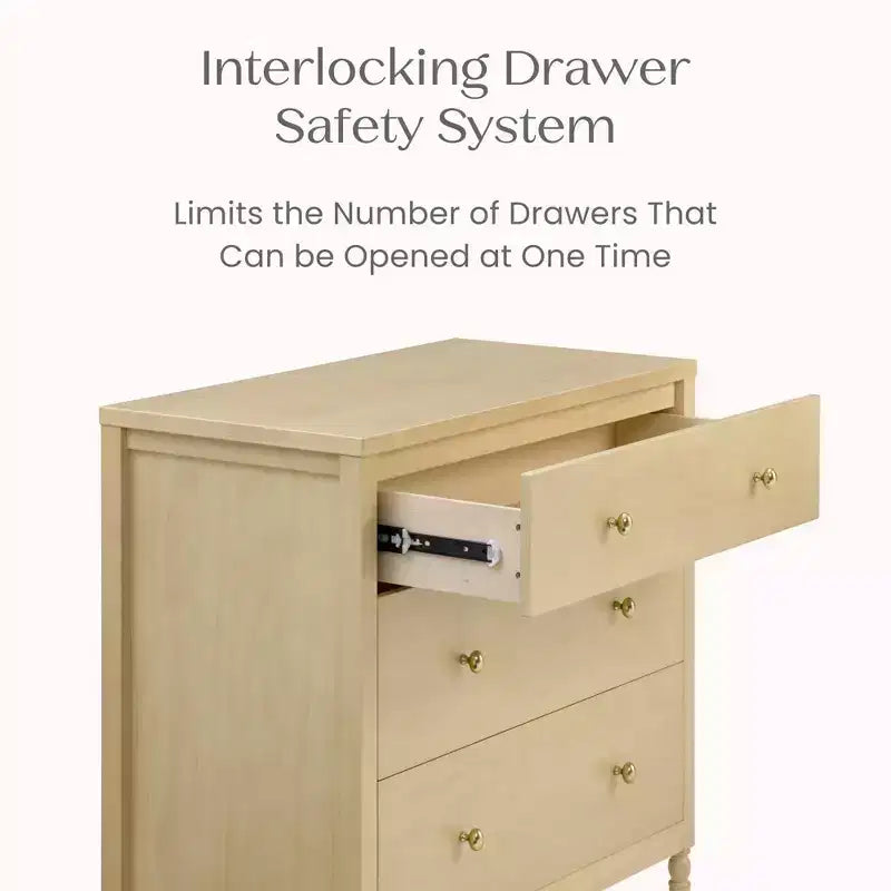 3 Drawer Dresser with Changing Top - Kids Nursery