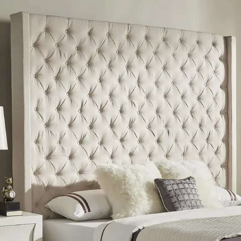 Naples gecapitonneerd wingback-hoofdbord alleen door iNSPIRE Q Artisan