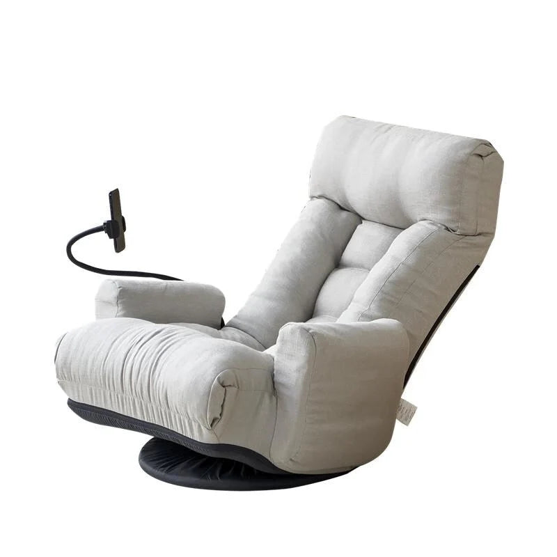 Ergonomische, kantelbare en draaibare vloergamenstoel