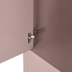 2 Door Wardrobe with Drawer - Dusty Mauve