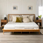Massief houten spijlenbed