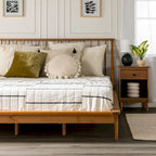 Massief houten spijlenbed