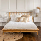 Massief houten spijlenbed