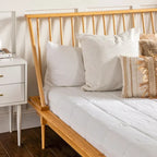 Massief houten spijlenbed