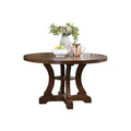 Ronde eettafel met zuilvoet