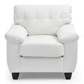 Fauteuil van kunstleer