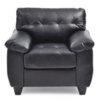 Fauteuil van kunstleer