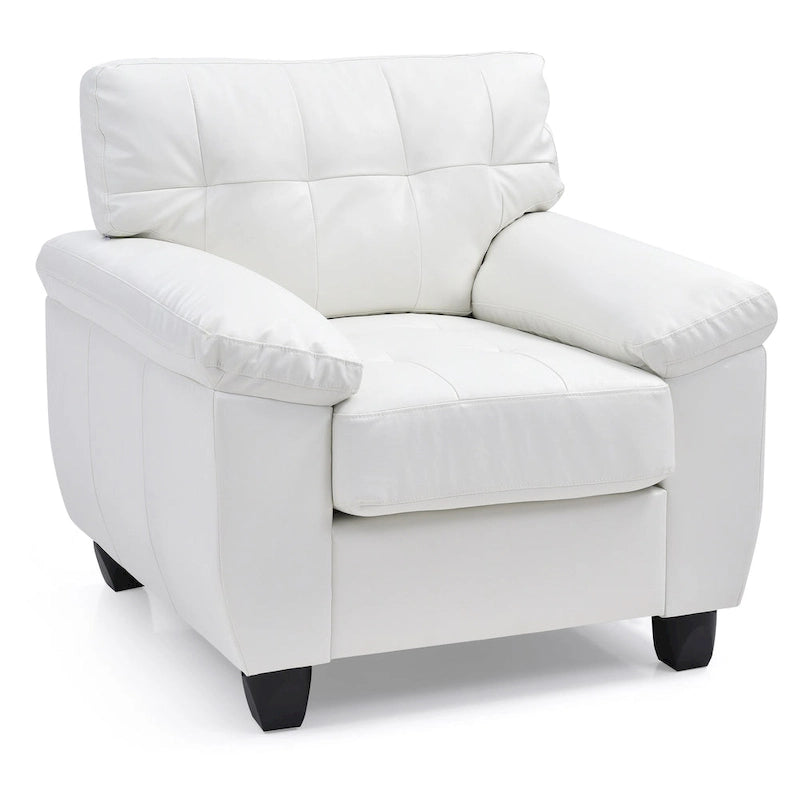 Fauteuil van kunstleer
