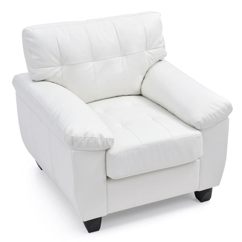 Fauteuil van kunstleer
