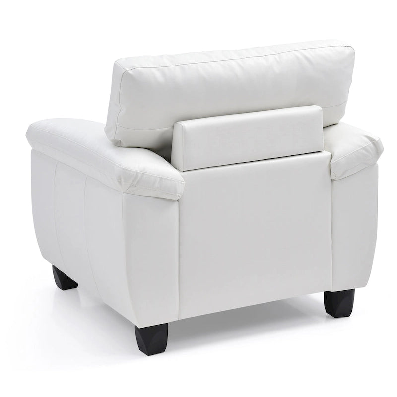 Fauteuil van kunstleer