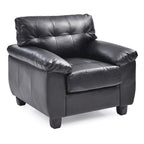 Fauteuil van kunstleer