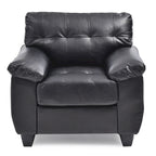 Fauteuil van kunstleer