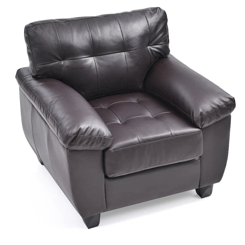 Fauteuil van kunstleer