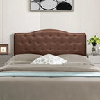 Gecapitonneerd hoofdeinde van stof, verstelbare hoogte, Queensize