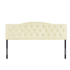 Gecapitonneerd hoofdeinde van stof, verstelbare hoogte, Queensize