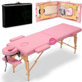 Draagbare opvouwbare massagetafel met draagtas
