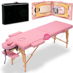 Draagbare opvouwbare massagetafel met draagtas