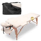 Draagbare opvouwbare massagetafel met draagtas