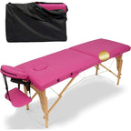 Draagbare opvouwbare massagetafel met draagtas