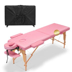 Draagbare opvouwbare massagetafel met draagtas