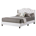 Jewel gestoffeerd bedframe met capitons
