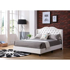 Jewel gestoffeerd bedframe met capitons