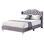 Jewel gestoffeerd bedframe met capitons