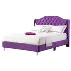 Jewel gestoffeerd bedframe met capitons
