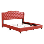 Jewel gestoffeerd bedframe met capitons