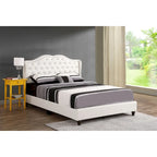 Jewel gestoffeerd bedframe met capitons