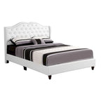 Jewel gestoffeerd bedframe met capitons