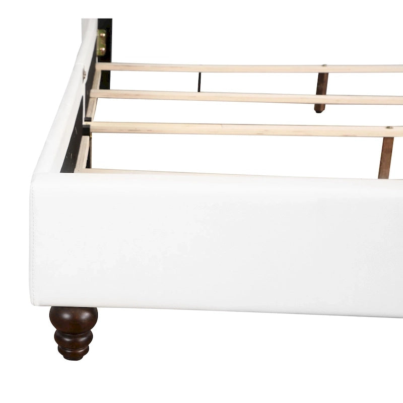 Jewel gestoffeerd bedframe met capitons