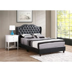 Jewel gestoffeerd bedframe met capitons