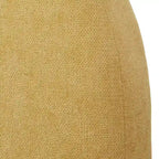 Gestoffeerd Queen Platformbed met Rond Hoofdeinde in Mid-Century Stijl
