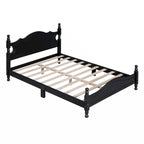 Houten bedframe met lattenbodem, tweepersoonsformaat