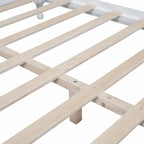 Houten bedframe met lattenbodem, tweepersoonsformaat