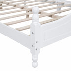 Houten bedframe met lattenbodem, tweepersoonsformaat
