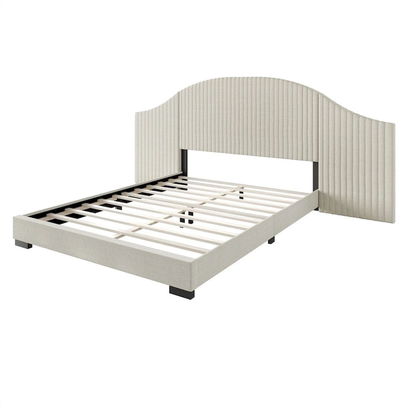 Moderne Wandpaneelbed