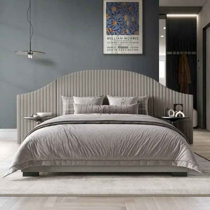 Moderne Wandpaneelbed