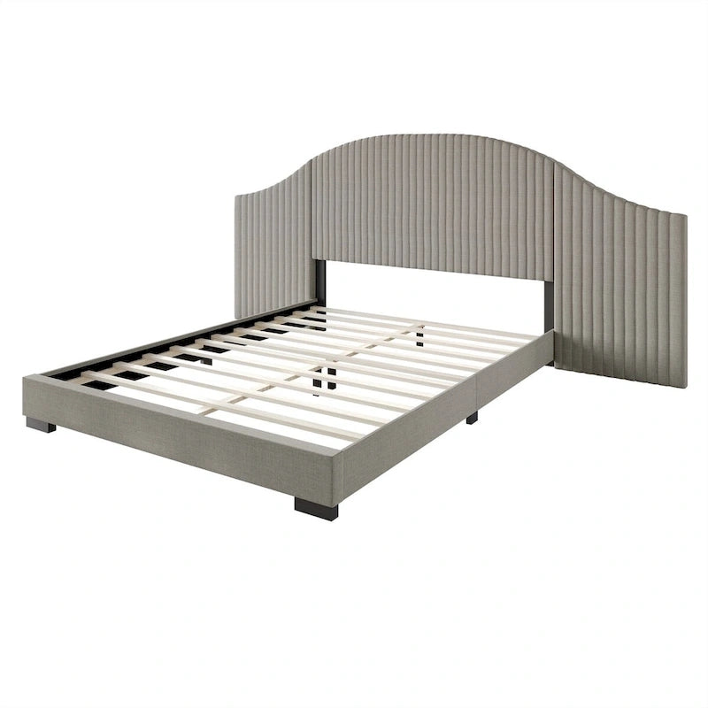 Moderne Wandpaneelbed